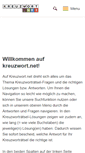 Mobile Screenshot of kreuzwort.net
